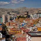 Blick aus meinem Hotelfenster in La Paz