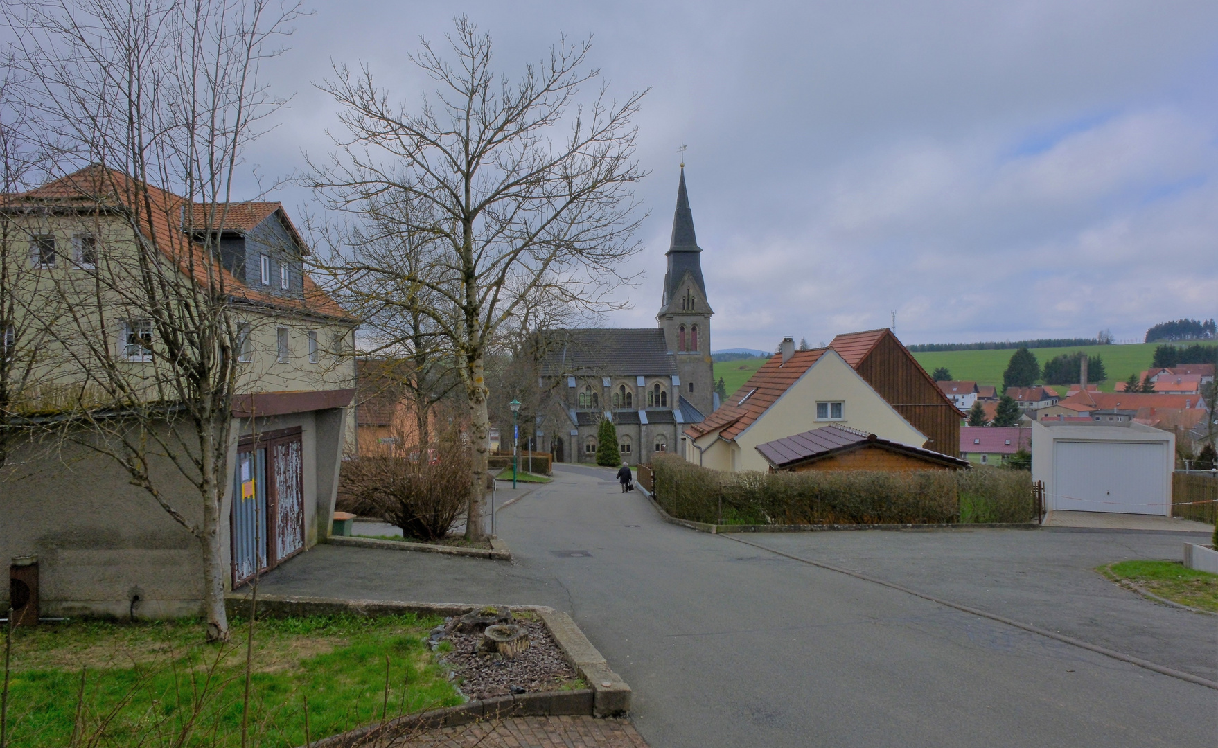 Blick aus meinem Praxisfenster in Frankenheim