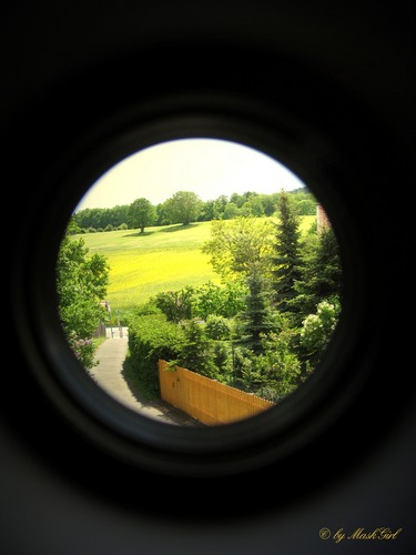 Blick aus meinem Schlafzimmerfenster