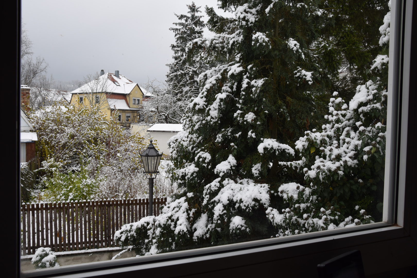 Blick aus meinen Fenster Foto &amp; Bild jahreszeiten