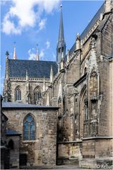 Blick aus Osten - Dom Halberstadt