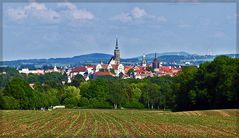 Blick aus Richtung Salzenforst nach Bautzen