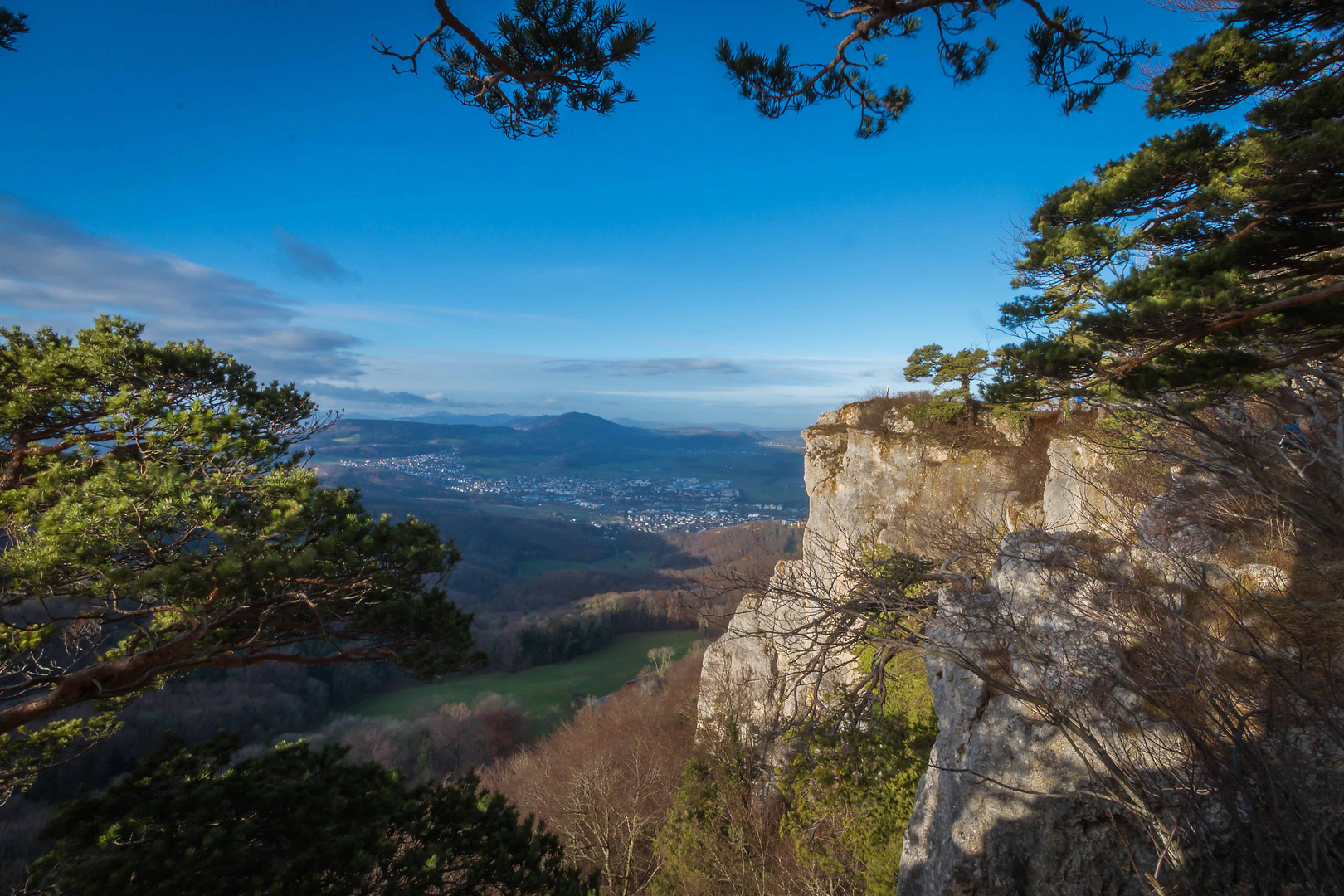 Blick aus Schartenfluh