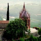 Blick aus Schloss Schenna bei Meran