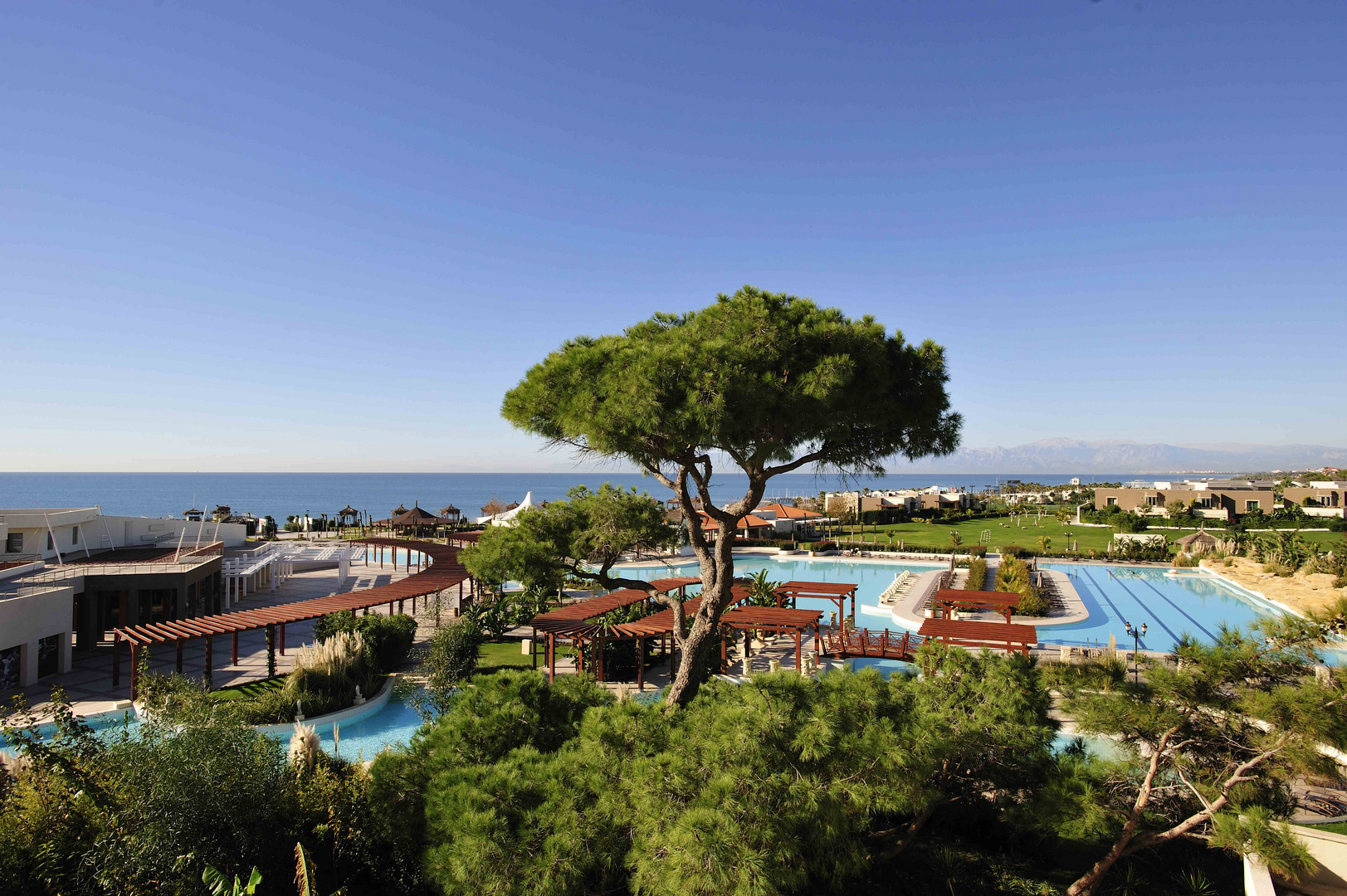 Blick aus Zimmer 1177 des ELA Quality Resorts in Belek