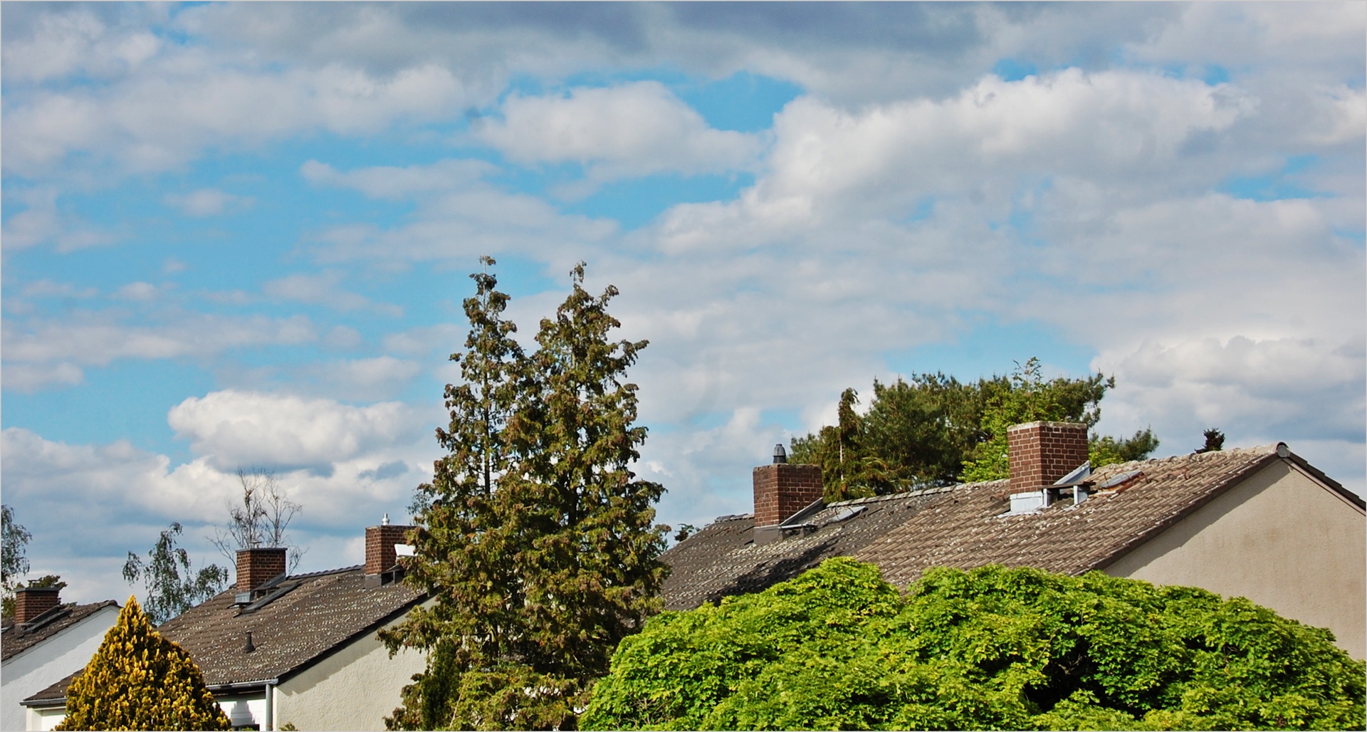 Blick aus´m Fenster heute