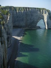 Blick bei Etretat