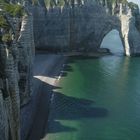 Blick bei Etretat