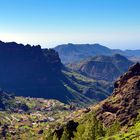 Blick beim Aufstieg zum Roque Nublo in die Bergwelt Gran Canarias
