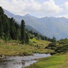 Blick beim Staller Sattel  in Südtirol