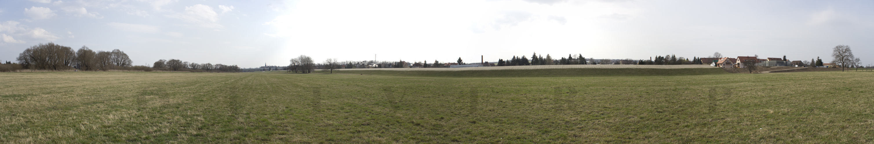 Blick Dresden Kemnitz und Gohlis