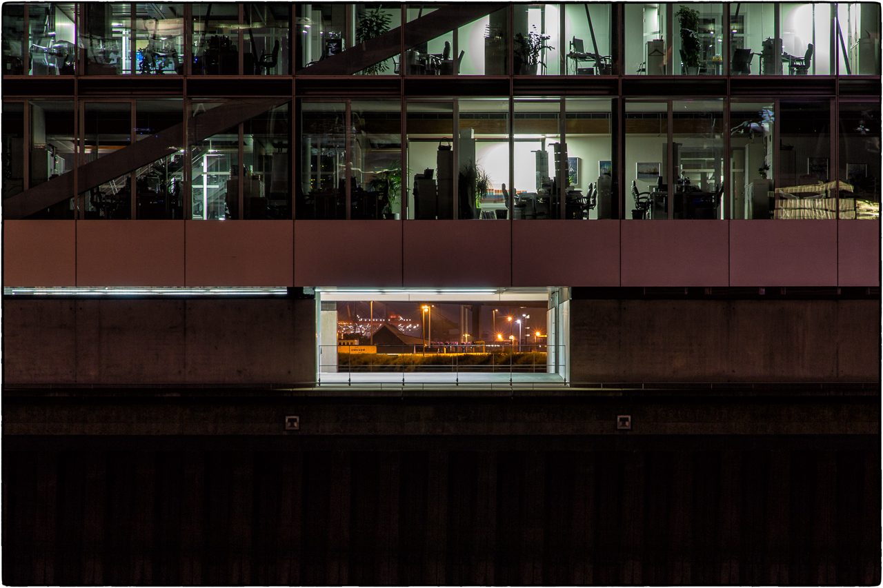 Blick durch das Dockland