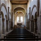 Blick durch das Langhaus Klosterkirche St. Vitus Drübeck