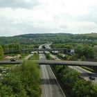 Blick durch das Zugfenster