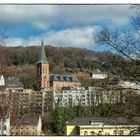 Blick durch das Zugfenster - Elberfelder Westen