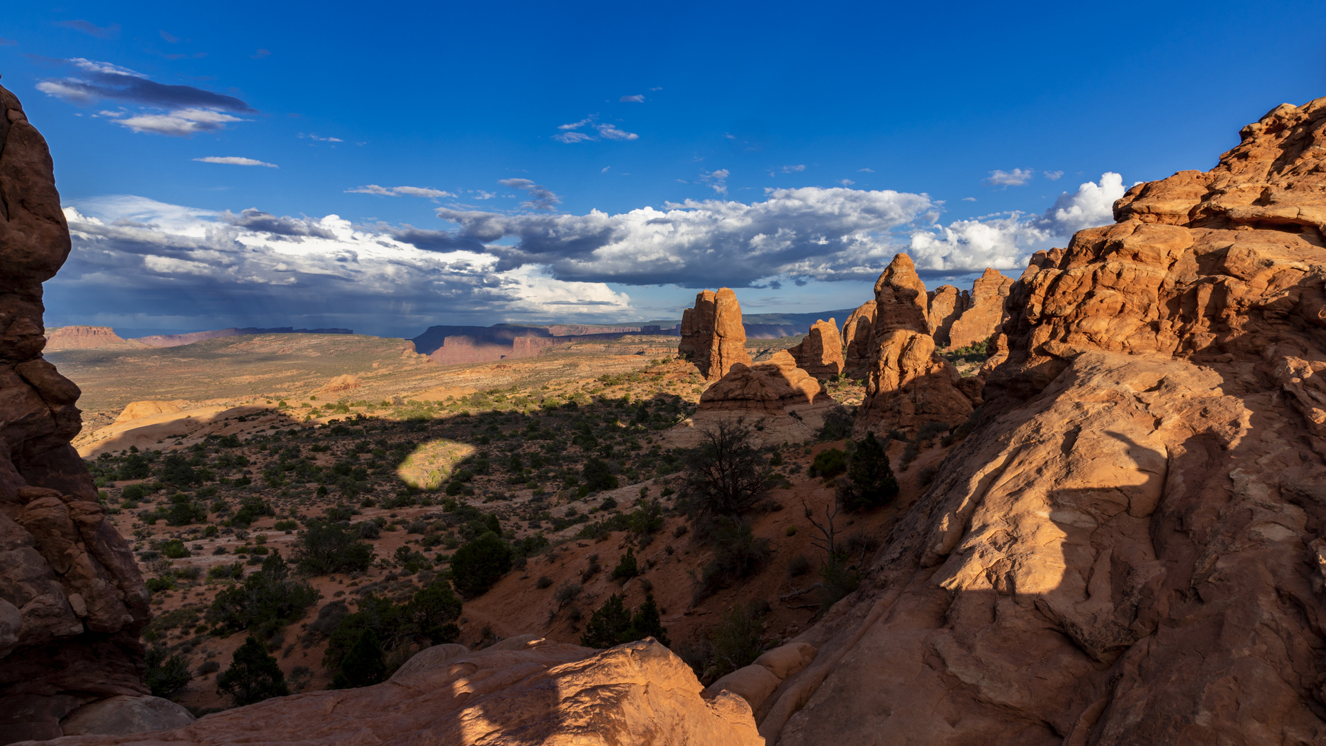 (Blick durch den) North Window Arch - Arches Nationalpark (USA) (2023)