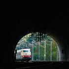 Blick durch den Saubuckeltunnel