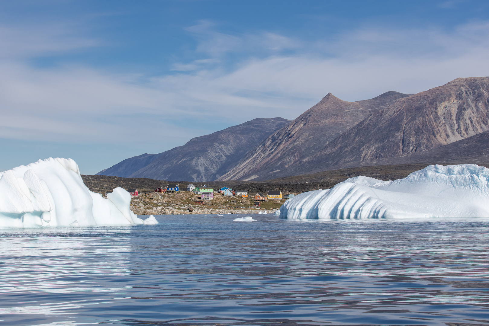 Blick durch die Eisbrocken Foto & Bild north america, landschaft