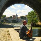 Blick durch die Engelsbrücke