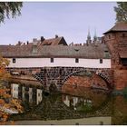 Blick durch die Henkerbrücke