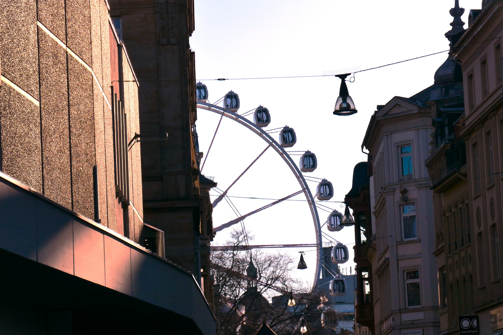 Blick durch die Kirschgasse/Wiesbaden