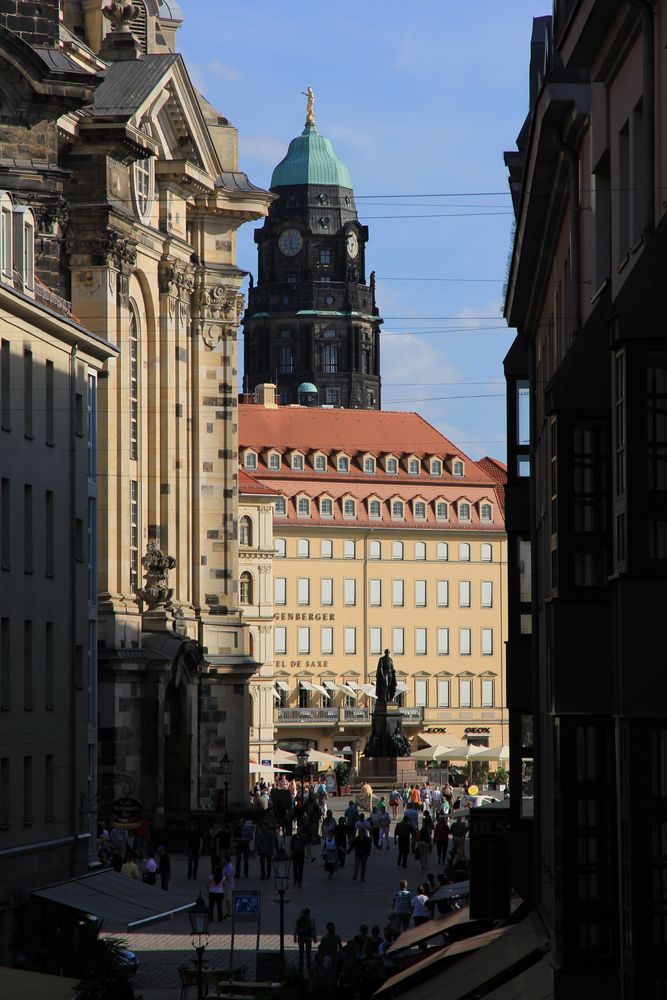 Blick durch die Münzgasse