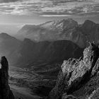 Blick durch die Scharte