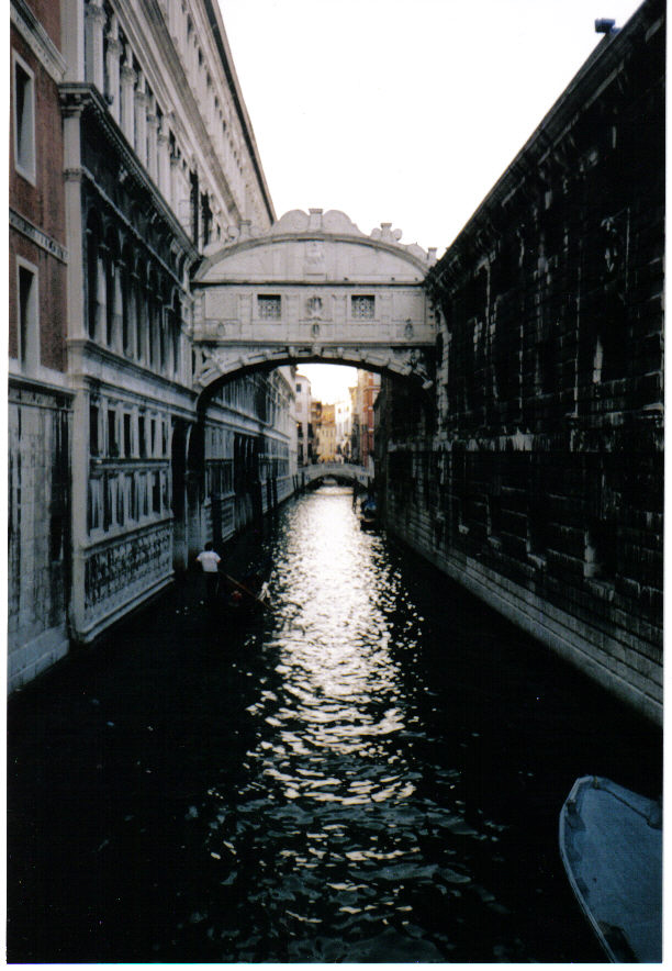 Blick durch Venedig