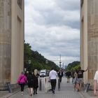 Blick durchs Brandenburger Tor