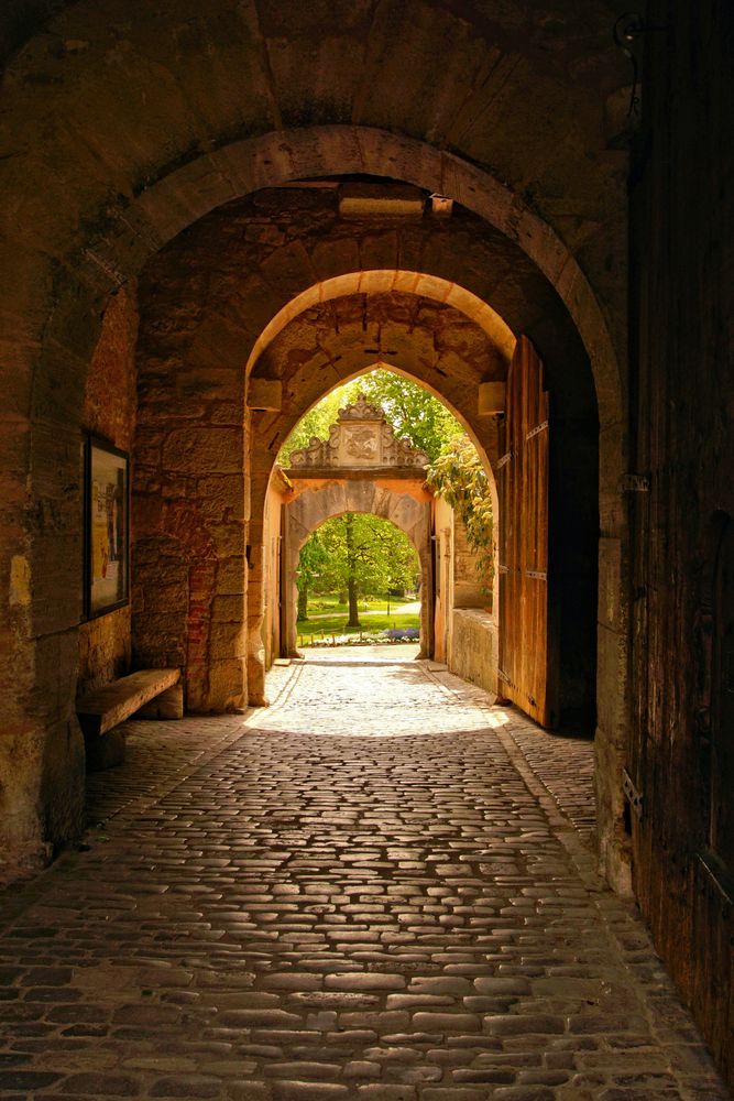 Jh Lübeck Vor Dem Burgtor Blick durchs Burgtor... Foto & Bild | world, architektur, bayern Bilder