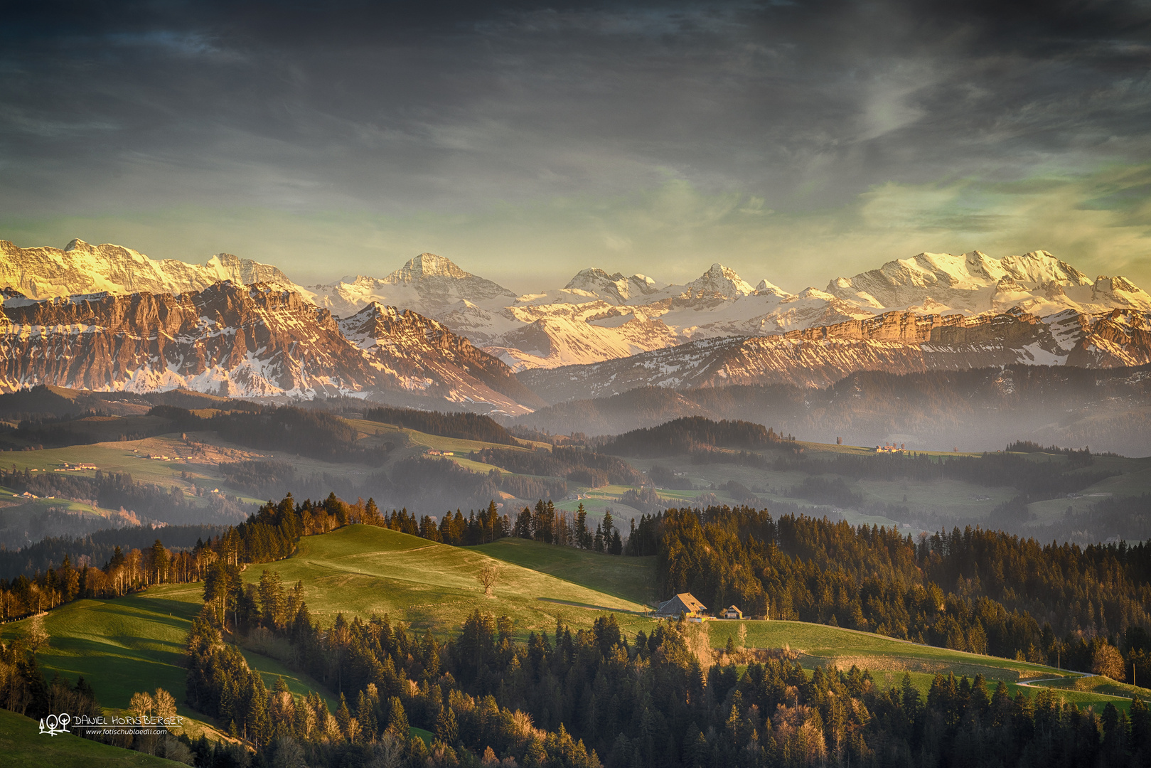 Blick durchs Emmental