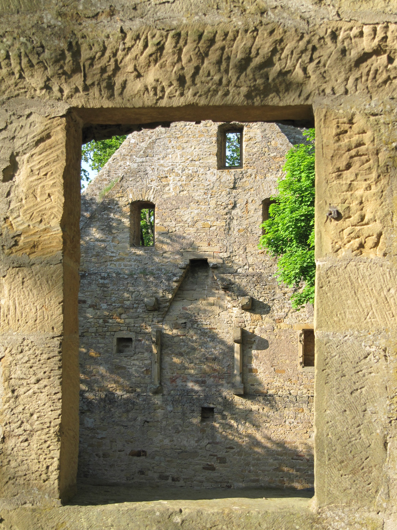 Blick durchs Fenster