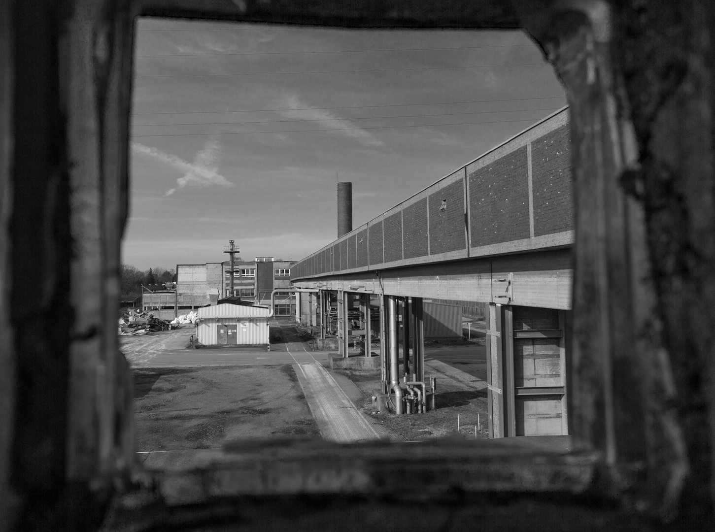 Blick durchs Fenster Foto &amp; Bild architektur, industrie