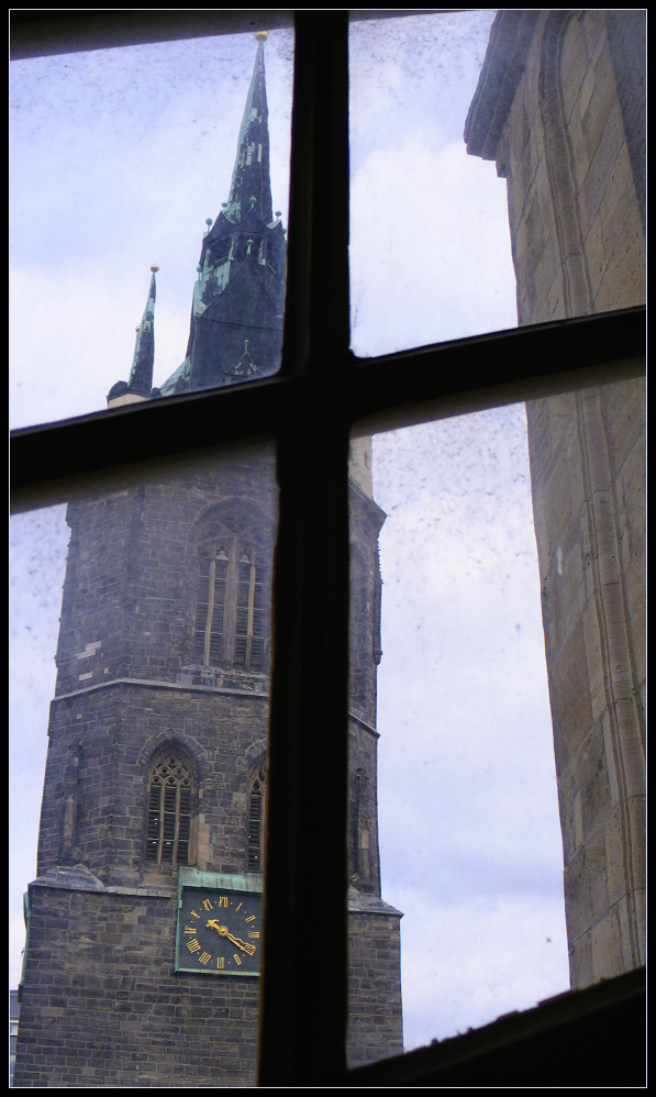 Blick durch's Fenster