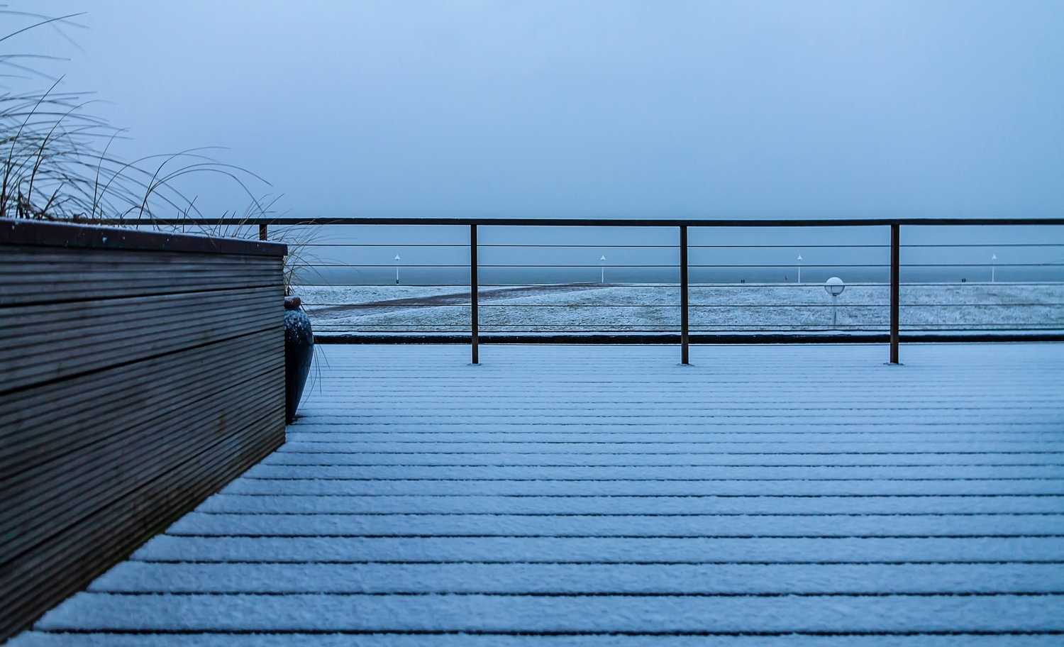 Blick durchs Hotelfenster