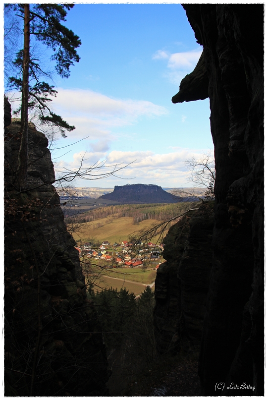 Blick durch's Nadelöhr