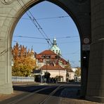 Blick durchs Nauener Tor Potsdam