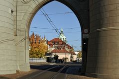 Blick durchs Nauener Tor Potsdam