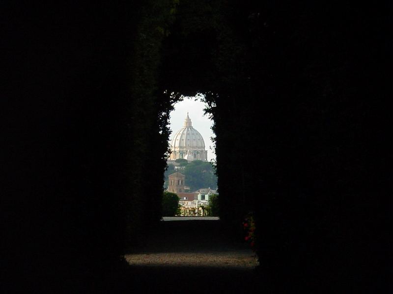 Blick durch´s Schlüsselloch