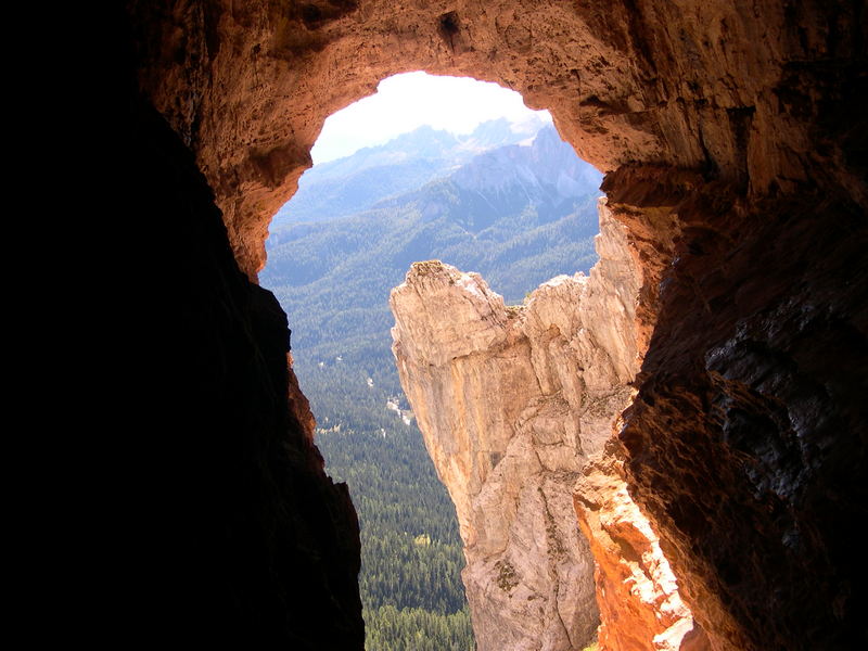 Blick durchs Schlüsselloch