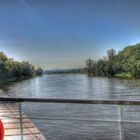 Blick Elbaufwärs bei Dresden