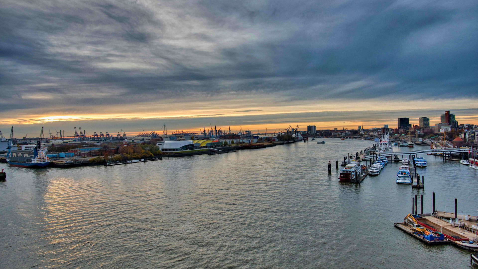 Blick Elbe