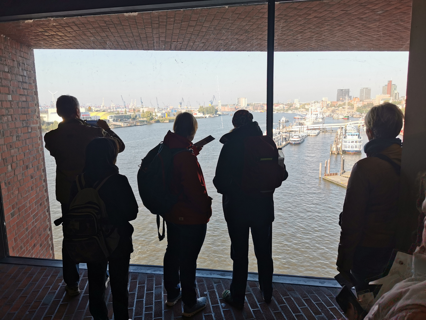 Blick Elbe Hafen HH  p30-25-905-cilor + HHFotos