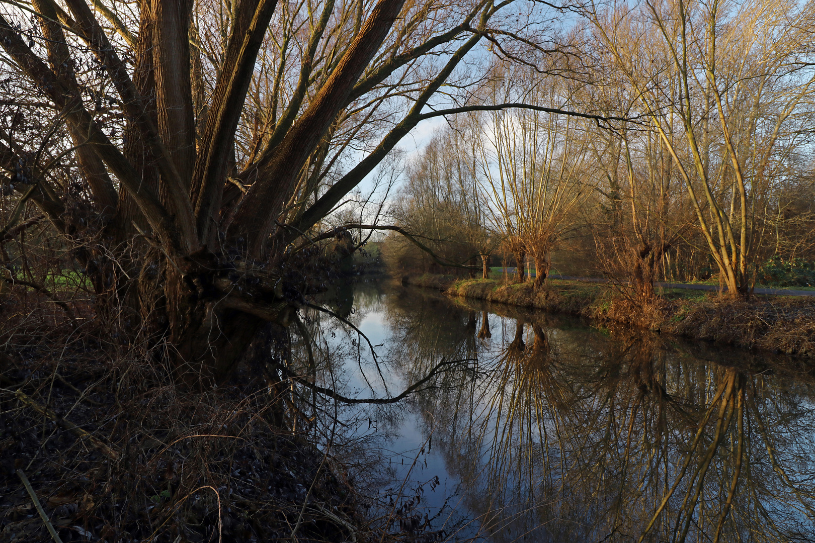 Blick flussabwärts