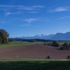 Blick gegen die Alpen