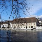 Blick gegen die Altstadt von Solothurn