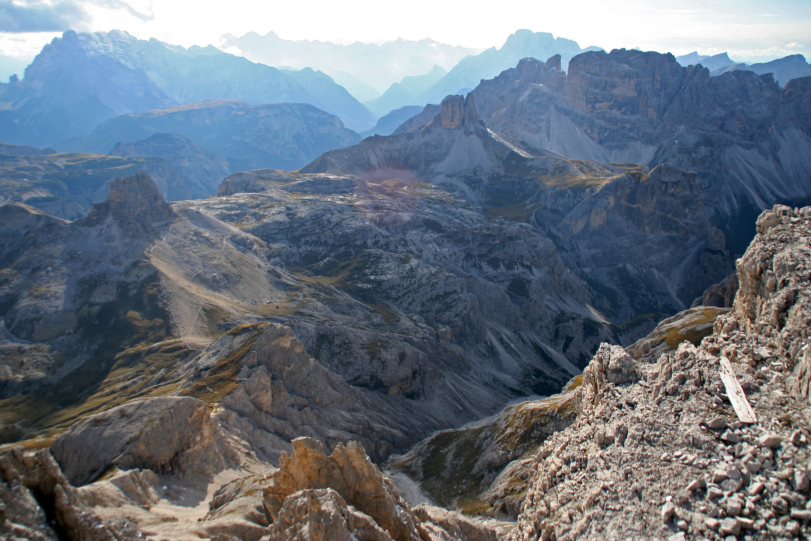 Blick gegen SW-Rautkofel Dürrenstein