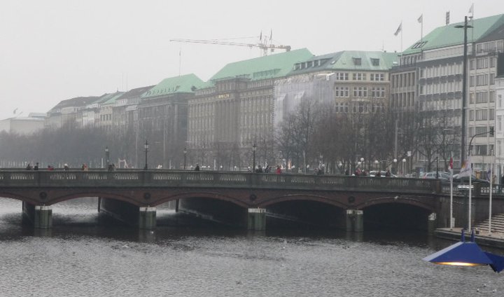 Blick gen Alster