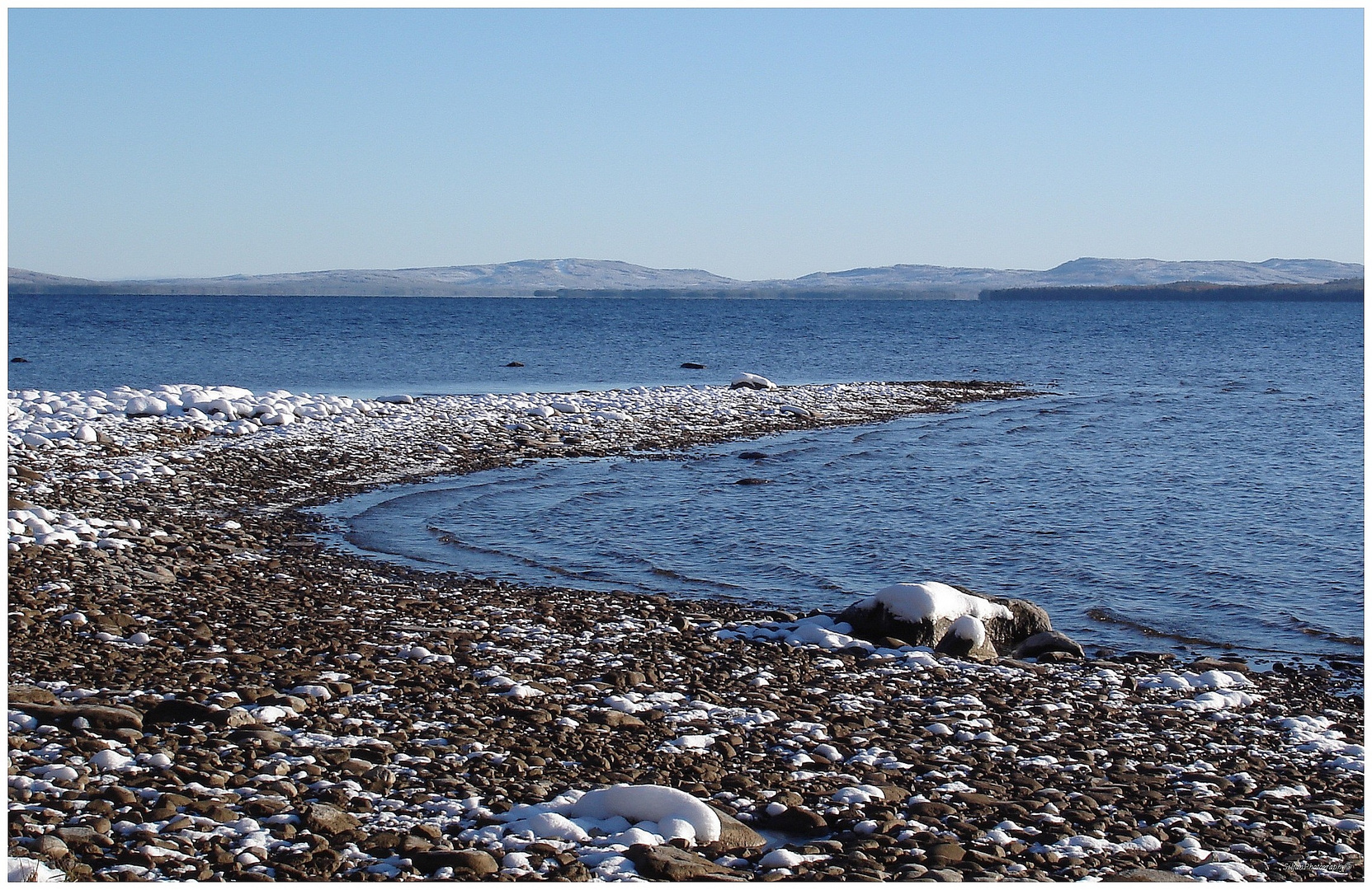 Blick gen Rättvik ...