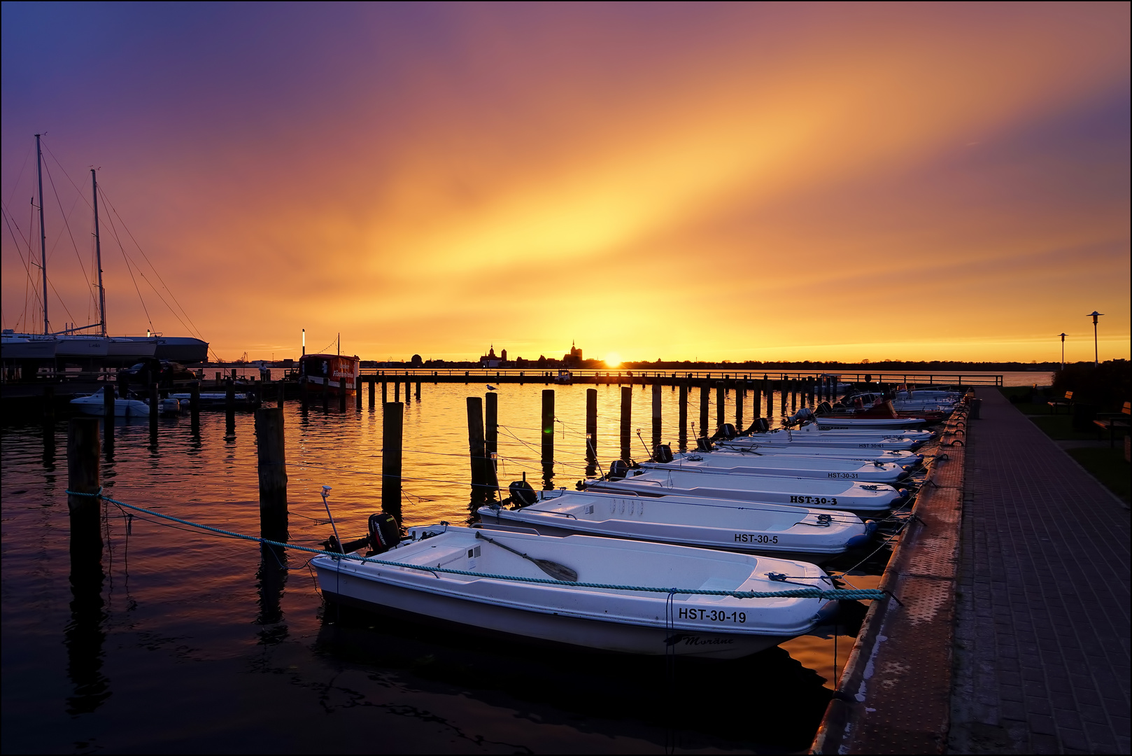 Blick gen Stralsund III